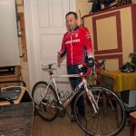 Per Kåre Flem med sykkel